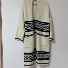 ロングカーディガン フリーサイズ