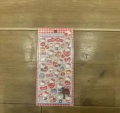 ボンボンドロップシール　ハローキティー　赤