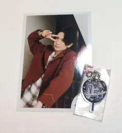 【新品未使用】正門良規 写真&うちわキーホルダーセット Aぇ! group