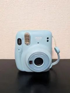 instax mini 11 水色 チェキ本体