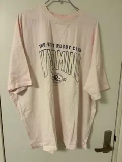 ニコアンド 半袖Tシャツ ピンク