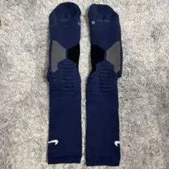 NIKE バスケットボールソックス ネイビー XL