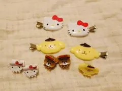 サンリオ前髪クリップDX全6点セット - メルカリ