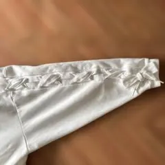 Puma パーカー　袖リボン