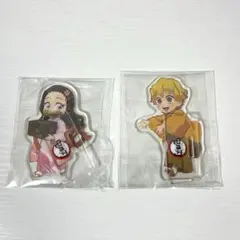 【未使用】 鬼滅の刃 お正月 アクリルスタンド 竈門禰豆子　我妻善逸