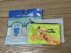 ディズニー チケットデザイン ポーチ プルート