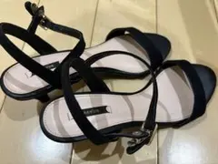 RANDA サンダル ブラック 22.5cm~23cmのサムネイル