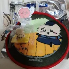 ちいかわ　松屋　ラッコ　フィギュア＆ハンカチセット