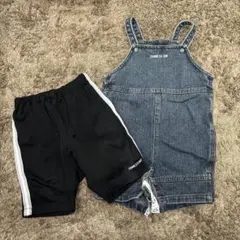 コムサイズ子供服 ベビーサロペットオーバーオール