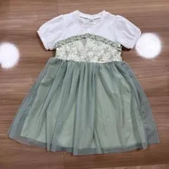 美品　Pupil House 120サイズ ワンピース