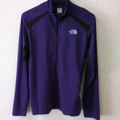 THE NORTH FACE パープル ハーフジップ M