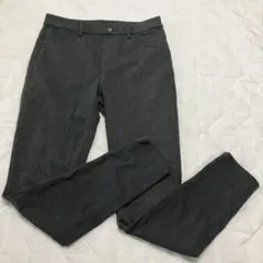 美品 UNIQLO ユニクロ グレー ヒートテックストレッチ スキニーパンツ
