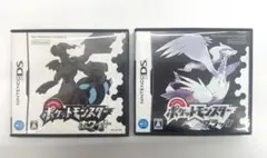 ★Nintendo 　DSポケットモンスター　ブラック　ホワイト2本セット