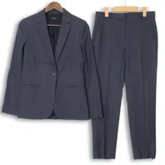 Theory セオリー ネイビー パンツスーツ セットアップ