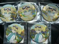 名探偵プリキュア ホログラム缶バッジ第2弾 ジェット先輩2種セット