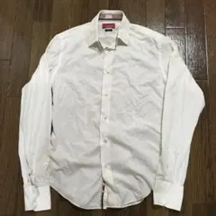 MR79 ZARA MAN BASIC スリムフィット 長袖シャツ ホワイトのサムネイル