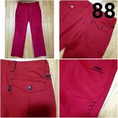 TIGORAティゴラゴルフパンツ　レッド サイズ88のサムネイル