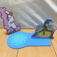 【HUNTER×HUNTER一番くじ】ヒソカ・レオリオ　ラバーコレクション