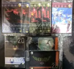 【最安値】エヴァ ウエハースカード 8枚セット 未開封品