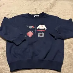 familiar ネイビー トレーナー 110