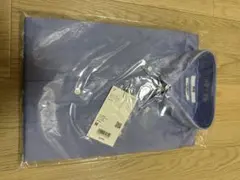 UNIQLO スーパーノンアイロン スリムフィット シャツ M ブルー