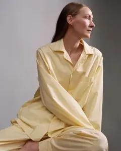 TEKLA パジャマ ルームウェア レモネード 上下セット 定価 ¥58,300