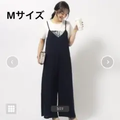 シューラルー　サロペット　オールインワン　Mサイズ　ネイビー