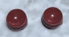 1*番様 小さめ 木 スフィア 台座 2個セット 天然石 ディスプレイ