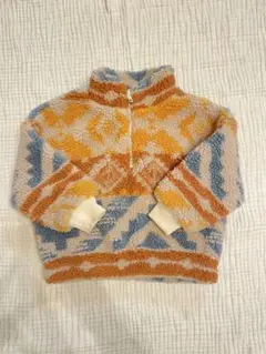 ZARAベビー　80サイズ　ボアジャケット　アウター　ハーフジップ