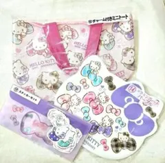 サンリオ ハローキティ ミニトート メラミンプレート ステッカー 3点セット