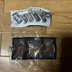 鷹木信悟　新日本プロレス　ミニタオル風　ボールチェーン　ガチャガチャ