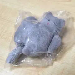 くろごま おなかぽんぽん ぬいぐるみ グレー 猫 カプセルトイ ガチャ