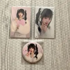 me:i 村上璃杏 トレカセット 缶バッジ