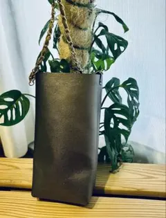 本革 スマホショルダー