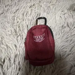 ONOFF ゴルフ用 ボールポーチ カラビナ付き ボルドー
