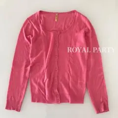 ROYAL PARTY  カーディガン  ピンク