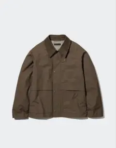 美品 UNIQLO バブアー タイプ ユーティリティショートブルゾン