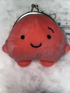 ぷりぷりうちゅうじん　ぬいぐるみ　がまぐちマスコット　4