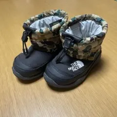 THE NORTH FACE 迷彩スノーブーツ　16センチ