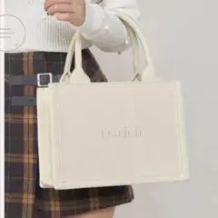 ダーリッチ トートバッグ Disney LIFESTYLE BOOK リボントートバッグ by Darich (宝島社