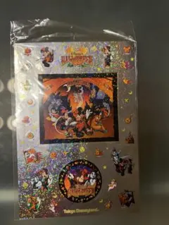 【希少・未使用】TDLハロウィン2003 ホログラムシール ディズニー レア