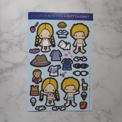 サンリオ パティ＆ジミー 着せ替えシール MUVEIL SPUR Pink