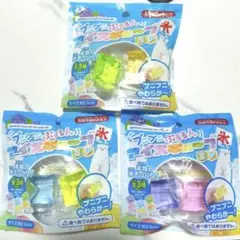 全3種セット プニプニぷるるん アイスキューブ 2p スクイーズ セリア