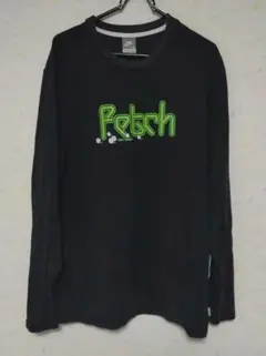 NIKE TENNIS Fetch 長袖Tシャツ L 黒 希少Y2K 00s