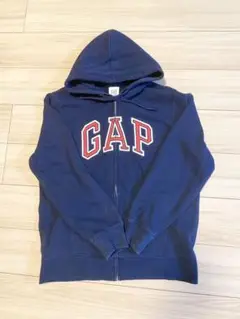 GAP ネイビー フルジップパーカー
