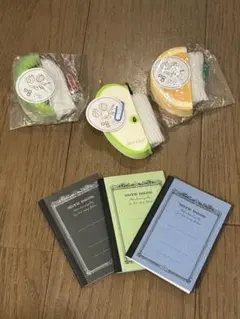 フルーツメモ帳＆ミニノート 6点セット