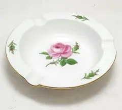 Y3947-2 Meissen マイセン 金彩 ピンクローズ アッシュトレーのサムネイル