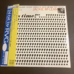 ジャッキー・マクリーン / イッツ・タイム（RVGリマスター / 紙ジャケット）