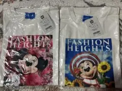 東京ディズニーリゾート　ミニーマウス　実写　Tシャツ 2枚セット　新品未開封