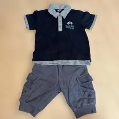 COMME CA ISM ポロシャツ100Aとパンツ80セット　男の子